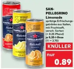 Kaufland SAN- PELLEGRINO Limonade Angebot