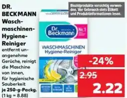 Kaufland DR. BECKMANN Wasch- maschinen- Hygiene- Reiniger Angebot