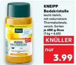 Kaufland KNEIPP Badekristalle Angebot