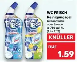 Kaufland WC FRISCH Reinigungsgel Angebot