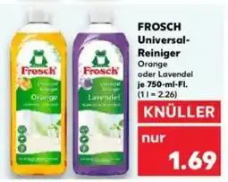 Kaufland FROSCH Universal- Reiniger Angebot