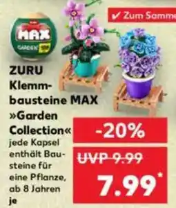 Kaufland ZURU Klemm- bausteine MAX Garden Collection Angebot