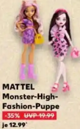 Kaufland MATTEL Monster-High- Fashion-Puppe Angebot