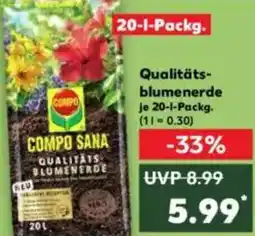 Kaufland COMPO Qualitätsblumenerde Angebot