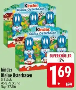 Edeka kinder Kleine Osterhasen Angebot