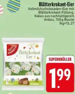 Edeka Gut & Günstig Blätterkrokant-Eier Angebot