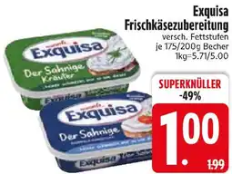 Edeka Exquisa Frischkäsezubereitung Angebot