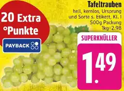 Edeka Tafeltrauben Angebot