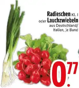 Edeka Radieschen oder Lauchzwiebeln Angebot