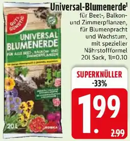 Edeka Gut & Günstig Universal-Blumenerde Angebot