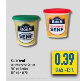 diska Born senf Angebot