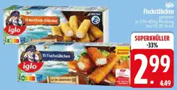 Edeka iglo Fischstäbchen Angebot