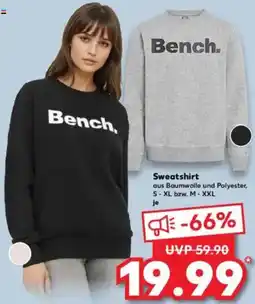 Kaufland Bench Sweatshirt Angebot