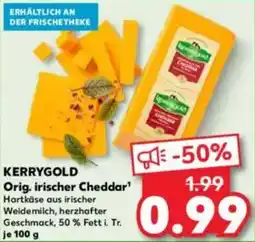 Kaufland KERRYGOLD Orig. irischer Cheddar Angebot