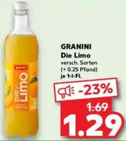 Kaufland GRANINI Die Limo Angebot