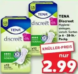 Kaufland TENA Discreet Angebot