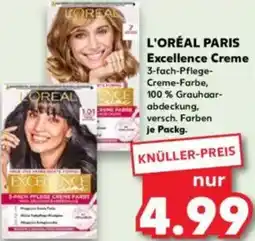 Kaufland L'ORÉAL PARIS Excellence Creme Angebot