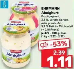 Kaufland EHRMANN Almighurt Angebot