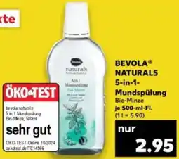 Kaufland BEVOLA NATURALS 5-in-1 Mundspülung Angebot