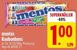 Edeka mentos Kaubonbons Angebot