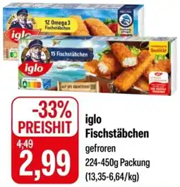 Feneberg iglo Fischstäbchen Angebot