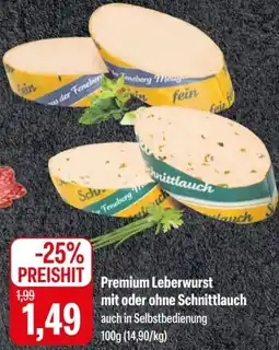 Feneberg Premium Leberwurst mit oder ohne Schnittlauch Angebot