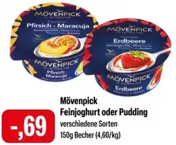 Feneberg Mövenpick Feinjoghurt oder Pudding Angebot