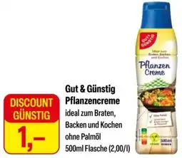 Feneberg Gut & Günstig Pflanzencreme Angebot