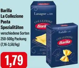 Feneberg Barilla La Collezione Pasta Spezialitäten Angebot