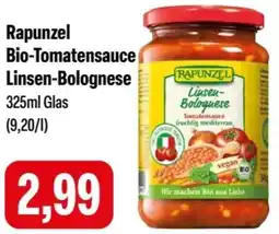 Feneberg Rapunzel Bio-Tomatensauce Linsen-Bolognese Angebot