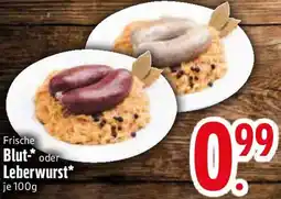 Edeka Frische Blut- oder Leberwurst Angebot