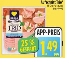 Edeka EDEKA Herzstücke Aufschnitt Trio Angebot