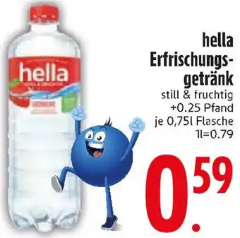 Edeka hella Erfrischungsgetränk Angebot