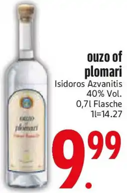 Edeka ouzo of plomari Angebot