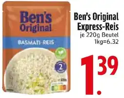 Edeka Ben's Original Express-Reis Angebot