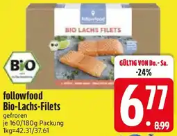 Edeka followfood Bio-Lachs-Filets Angebot