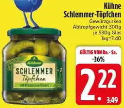 Edeka Kühne Schlemmer-Töpfchen Angebot