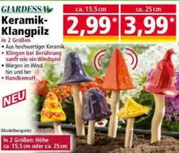 Norma GIARDESSA Keramik Klangpilz Angebot