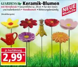 Norma GIARDESSA Keramik-Blumen Angebot