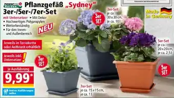 Norma Powertec Garden Pflanzgefäß „Sydney" Angebot