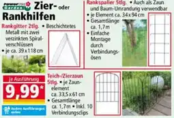 Norma Powertec Garden Zier- oder Rankhilfen Angebot