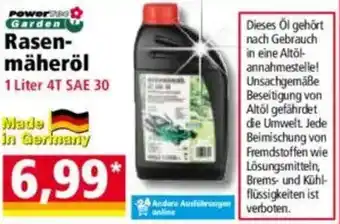 Norma Powertec Garden Rasenmäheröl Angebot