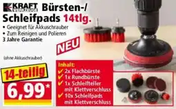 Norma KRAFT WERKZEUGE Bürsten-/ Schleifpads 14tlg. Angebot