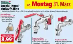 Norma Powertec Garden Spezial-Kugelauslaufhähne Angebot