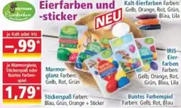 Norma Eierfarben und Sticker Angebot