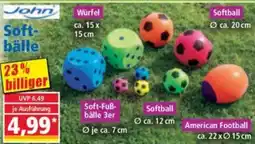 Norma John Softball Angebot