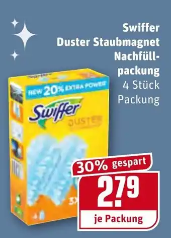 REWE Swiffer Duster Staubmagnet Nachfüllpackung Angebot