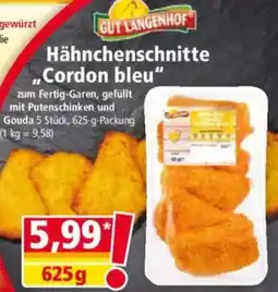 Norma GUT LANGENHOF Hähnchenschnitte ,,Cordon bleu" Angebot