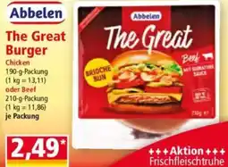 Norma Abbelen The Great Burger Angebot