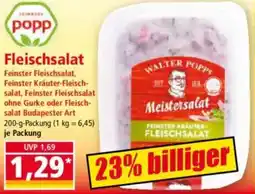 Norma Popp Fleischsalat Angebot